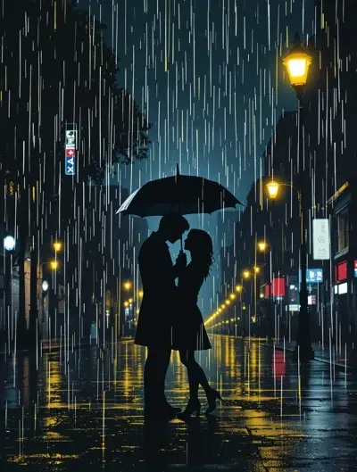 夜雨无声 高清海报